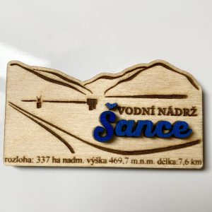 magnetka Vodní nádrž Šance