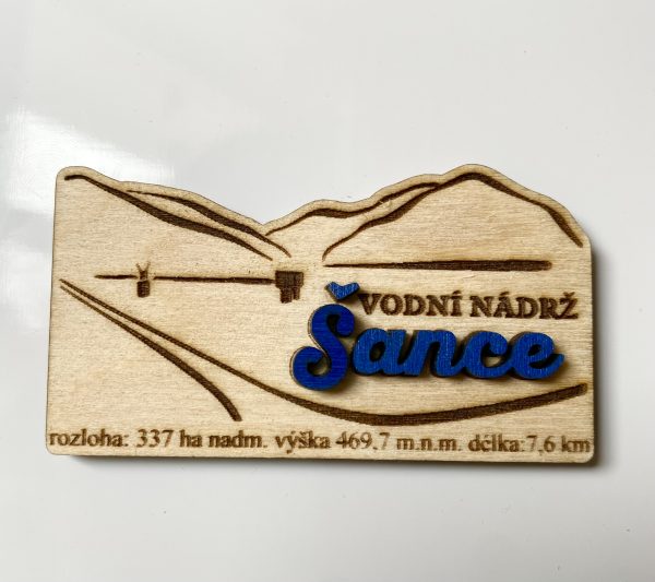 magnetka Vodní nádrž Šance