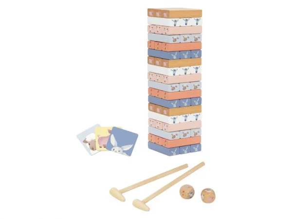 Dřevěná věž Jenga se zvířátky z farmy - Image 2